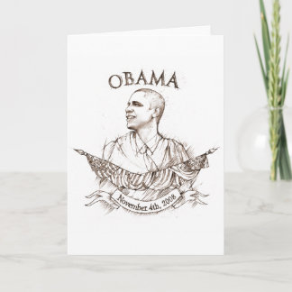 Obama Commemorative Greeting Card