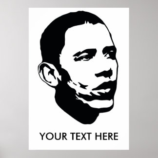 Obama Customisable Poster