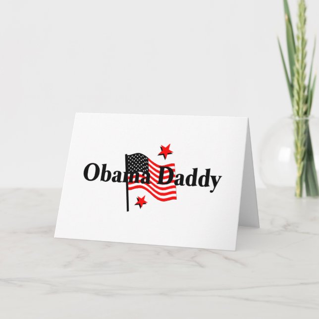 Obama Daddy Card (Front)