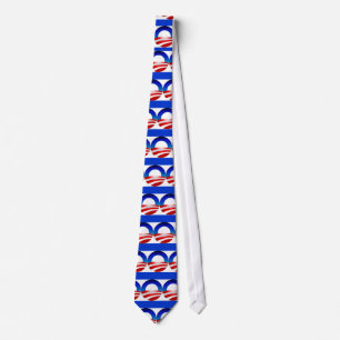 Obama Democratic Design Man's Tie