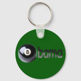 Obama Eight Ball Keychain