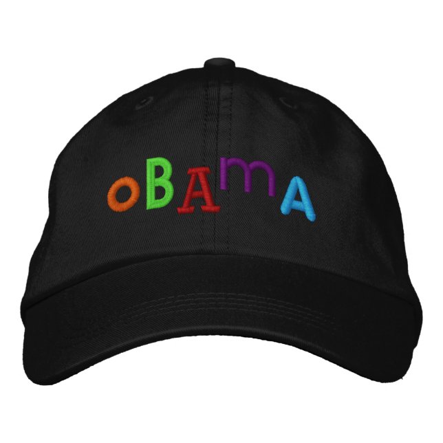 OBAMA Embroidered Hat (Front)
