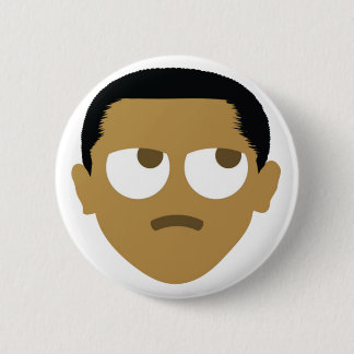 Obama Emoji POTUS 6 Cm Round Badge