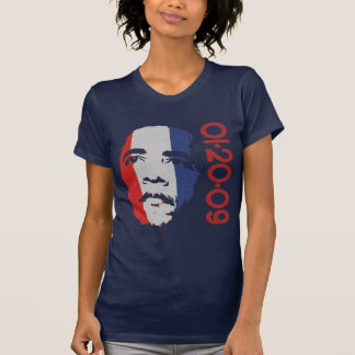 Obama Face 01 20 09 t shirt