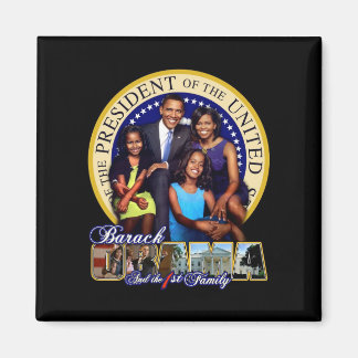 Obama family magnet