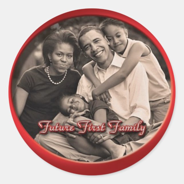 Obama Family Stickers (Front)