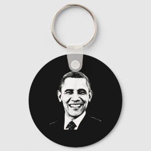 Obama First Black President 4th Of July Black Hist Key Ring