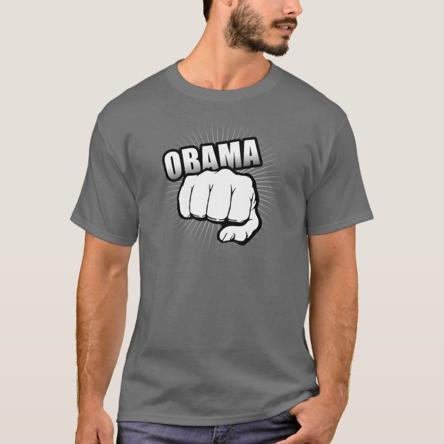 OBAMA FIST PUMP T-shirt (Front)