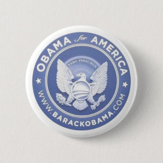 Obama for America 6 Cm Round Badge