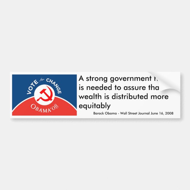 Obama for Change - Bumper Sticker (Front)