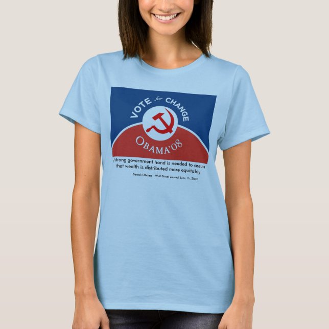 Obama for Change - Womens T-Shirt (Front)