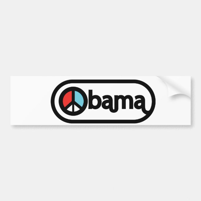 Obama for Peace Bumper Sticker (Front)