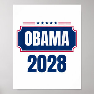 Obama For President 2028 Obama 2028 _1  Poster