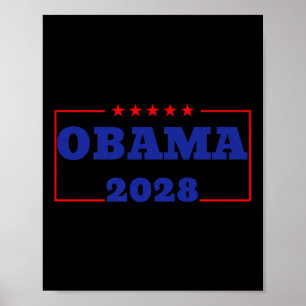 Obama For President 2028 Obama 2028 48th Premium Poster