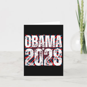 Obama For President 2028 Obama 2028 _4 Card
