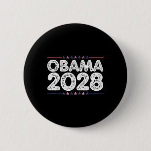 Obama For President 2028 Obama 2028 For Women Men  6 Cm Round Badge