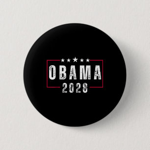 Obama For President 2028 Obama 2028 Lets Fix This 6 Cm Round Badge