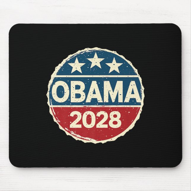 Obama For President 2028 Obama 2028 Premium 0  Mouse Pad (Front)