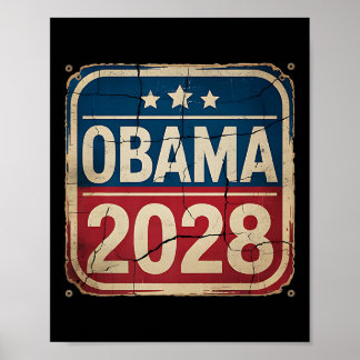 Obama For President 2028 Obama 2028 Premium  Poster