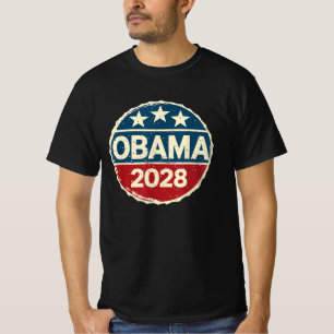 Obama For President 2028 Obama 2028 T-Shirt