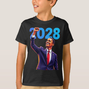 Obama For President 2028 Obama 48th President Amer T-Shirt