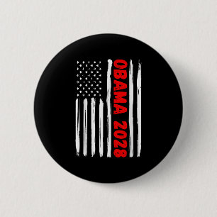 Obama For President 2028 Obama 48th President For 6 Cm Round Badge