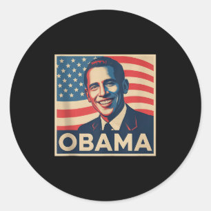 Obama For President 2028 Obama 48th President Of A Classic Round Sticker