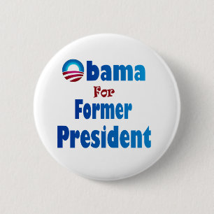 Obama for President Button