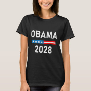 Obama For President Obama 2028 T-Shirt