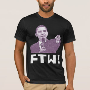 Obama For The Win! (magenta) T-Shirt