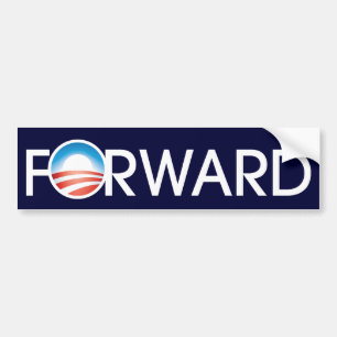 Obama Forward Logo Bumper Sticker