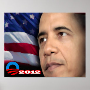 Obama Glare Poster