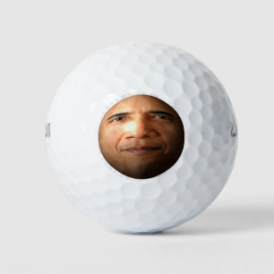 obama golf balls