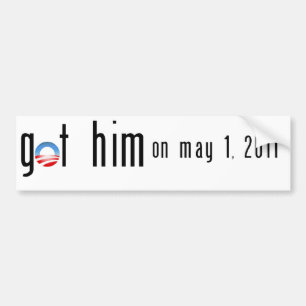Obama Got Osama Bumper Sticker