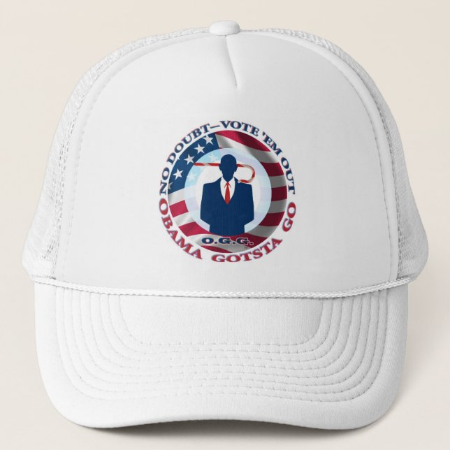Obama Gotsta Go Trucker Hat (Front)