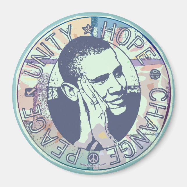 obama Groovy Dream Magnet (Front)