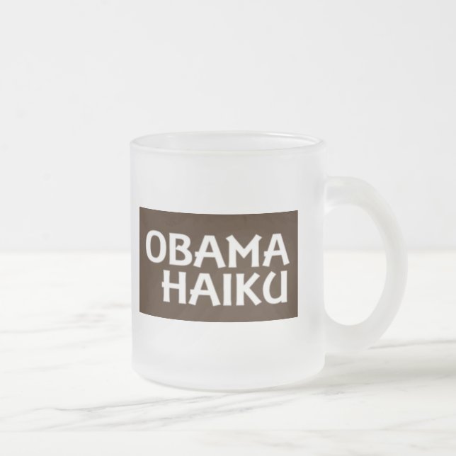 Obama Haiku Optics Mug (Right)
