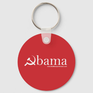 Obama Hammer & Sickle Keychain