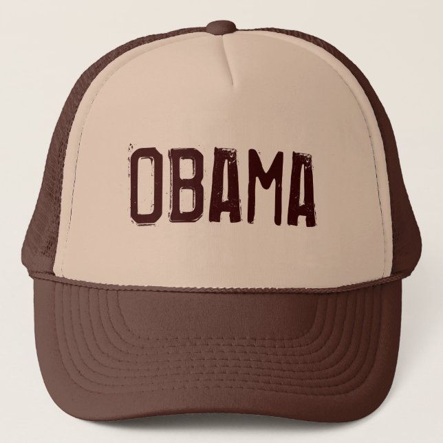 Obama Hat Brown (Front)