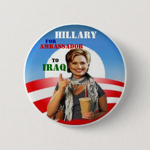 Obama/Hillary Button