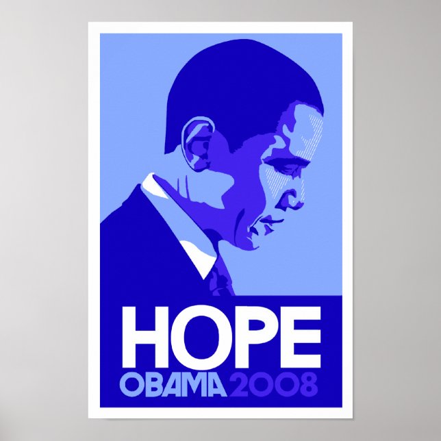 Obama - Hope Blue Poster (Front)