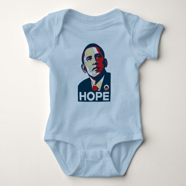 Obama Hope Tunic Baby Bodysuit (Front)