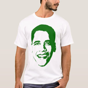 Obama in Green. T-Shirt