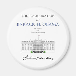 Obama Inauguration 2013 Magnet