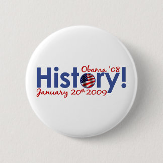 Obama Inauguration Day 6 Cm Round Badge