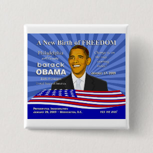 Obama Inauguration Events - Philadelphia Pin