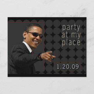 Obama Inauguration Party Invite