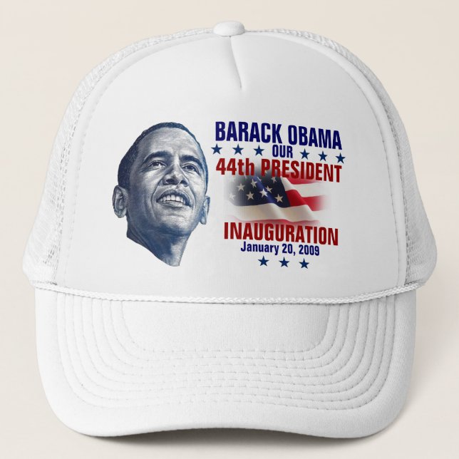 Obama Inauguration Trucker Hat (Front)