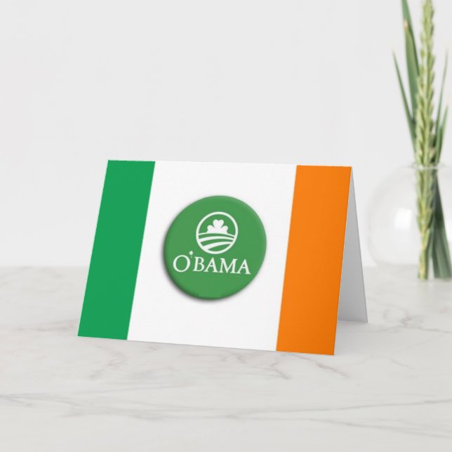 O'bama Irish - Greeting Card (Front)