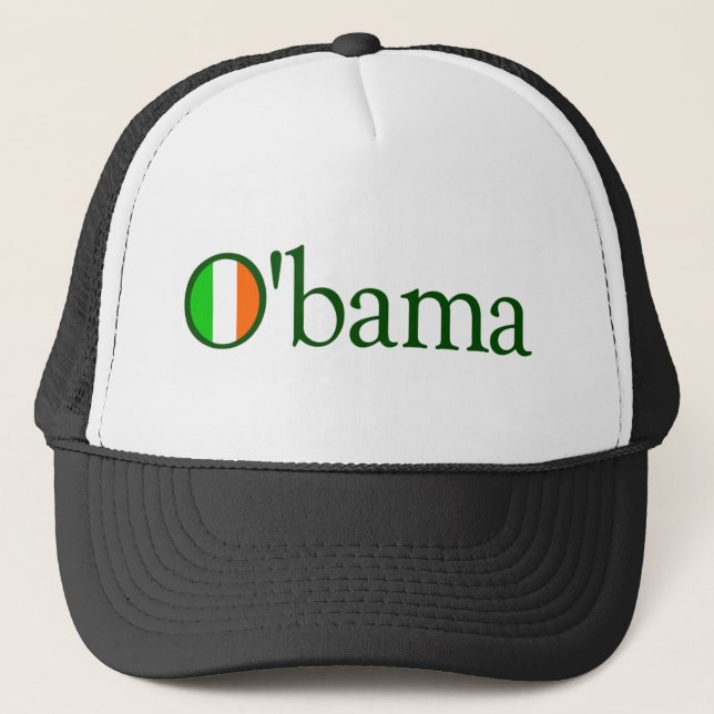 Obama Irish Trucker Hat (Front)